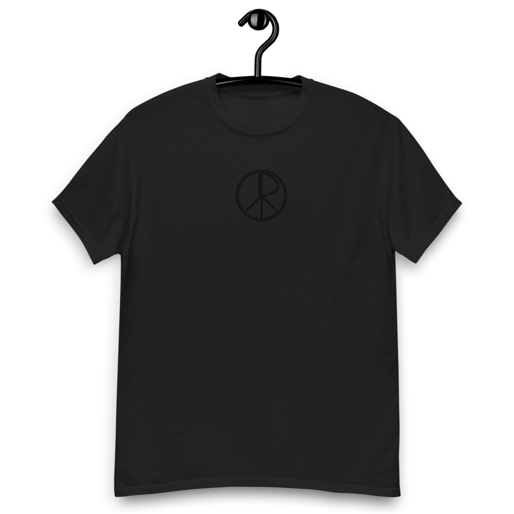 Black On Black Logo - Tee
