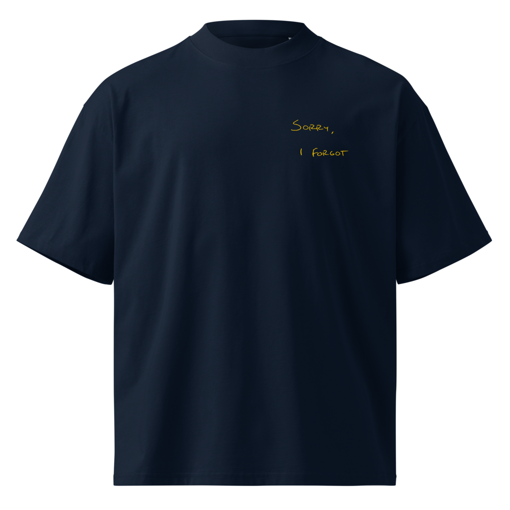 sorry, i forgot - Oversized Tee