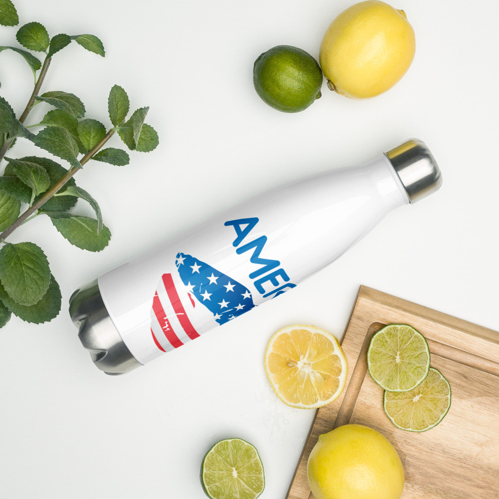 América LOVE Lips Stainless Steel Water Bottle