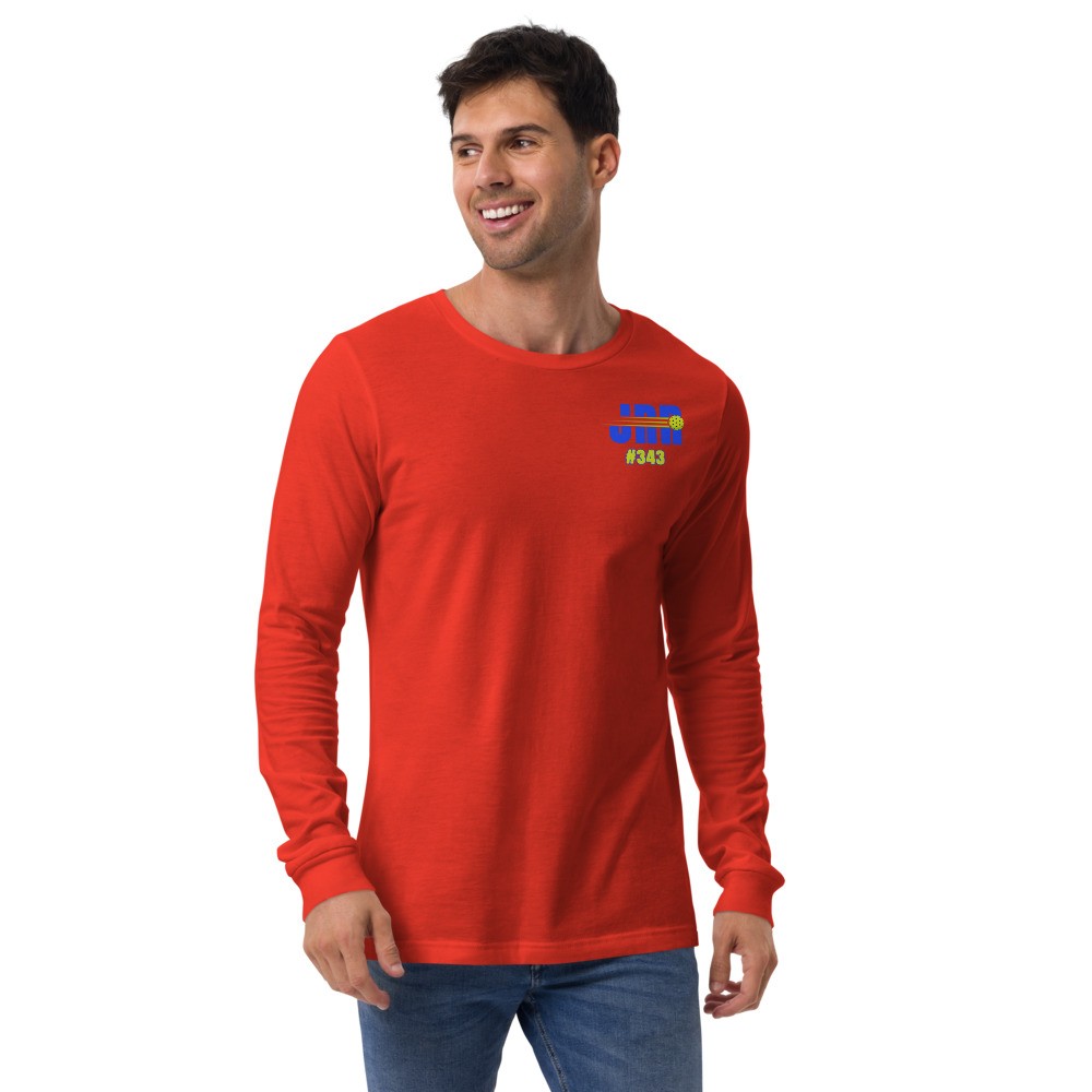 Davis 343 Unisex Long Sleeve JRR Pickleball Tee