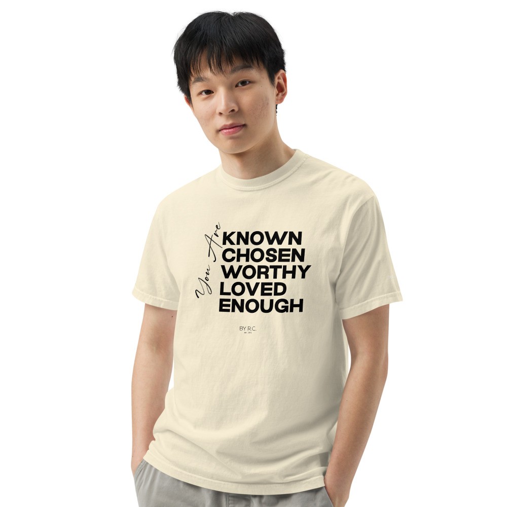 Premium Heavyweight t-shirt "You Are..."