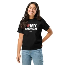 Youth classic tee "I Love My Church"