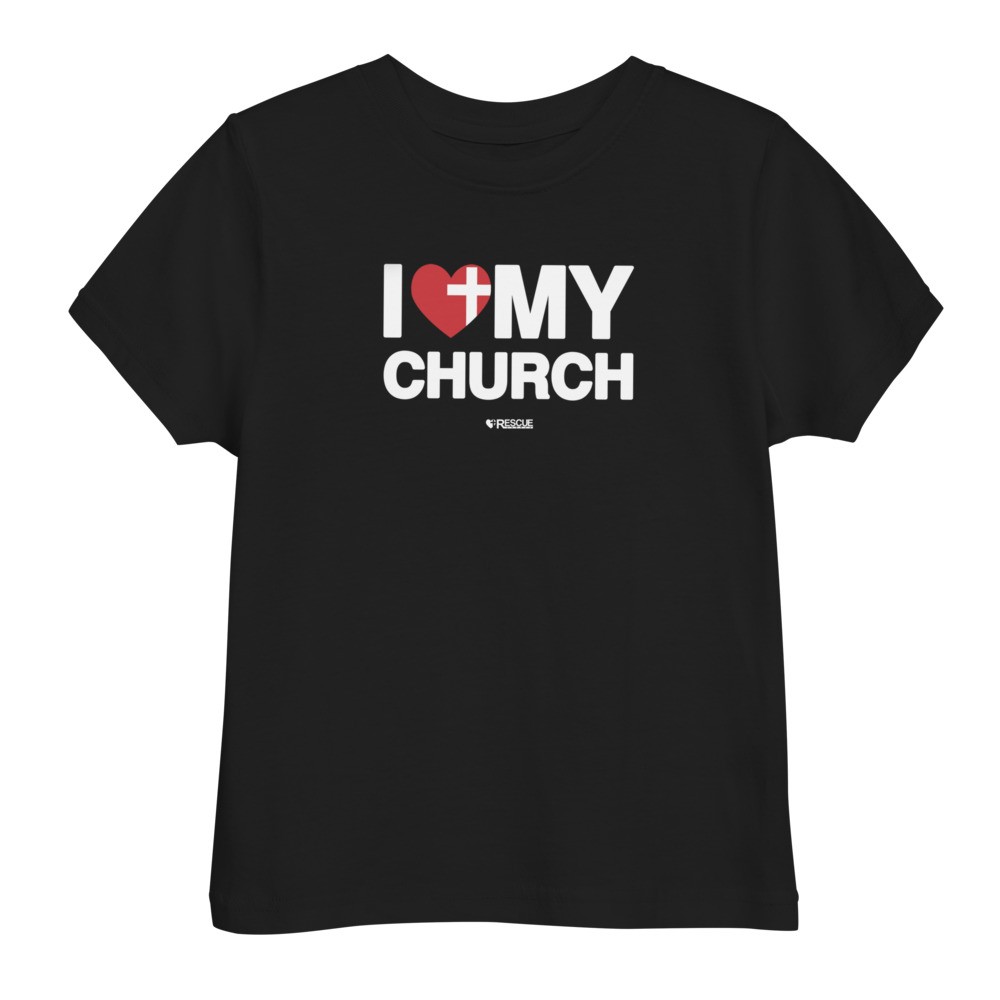 Toddler t-shirt "I Love My Church"