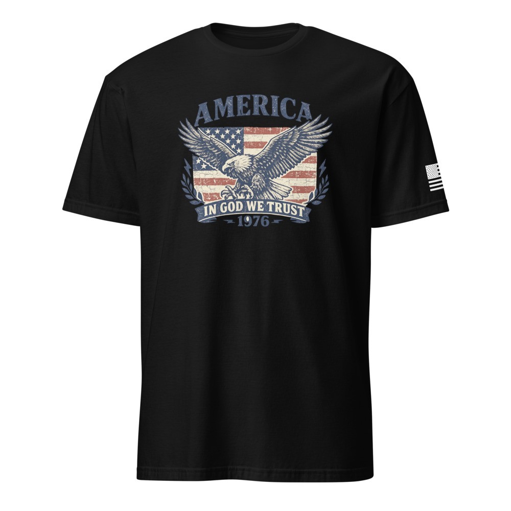 Short-Sleeve Soft-style T-Shirt "In God We Trust"