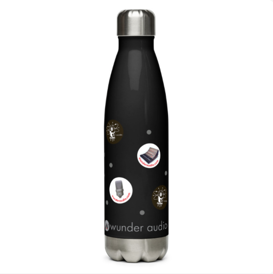 Wunder Audio Stainless Steel Water Bottle