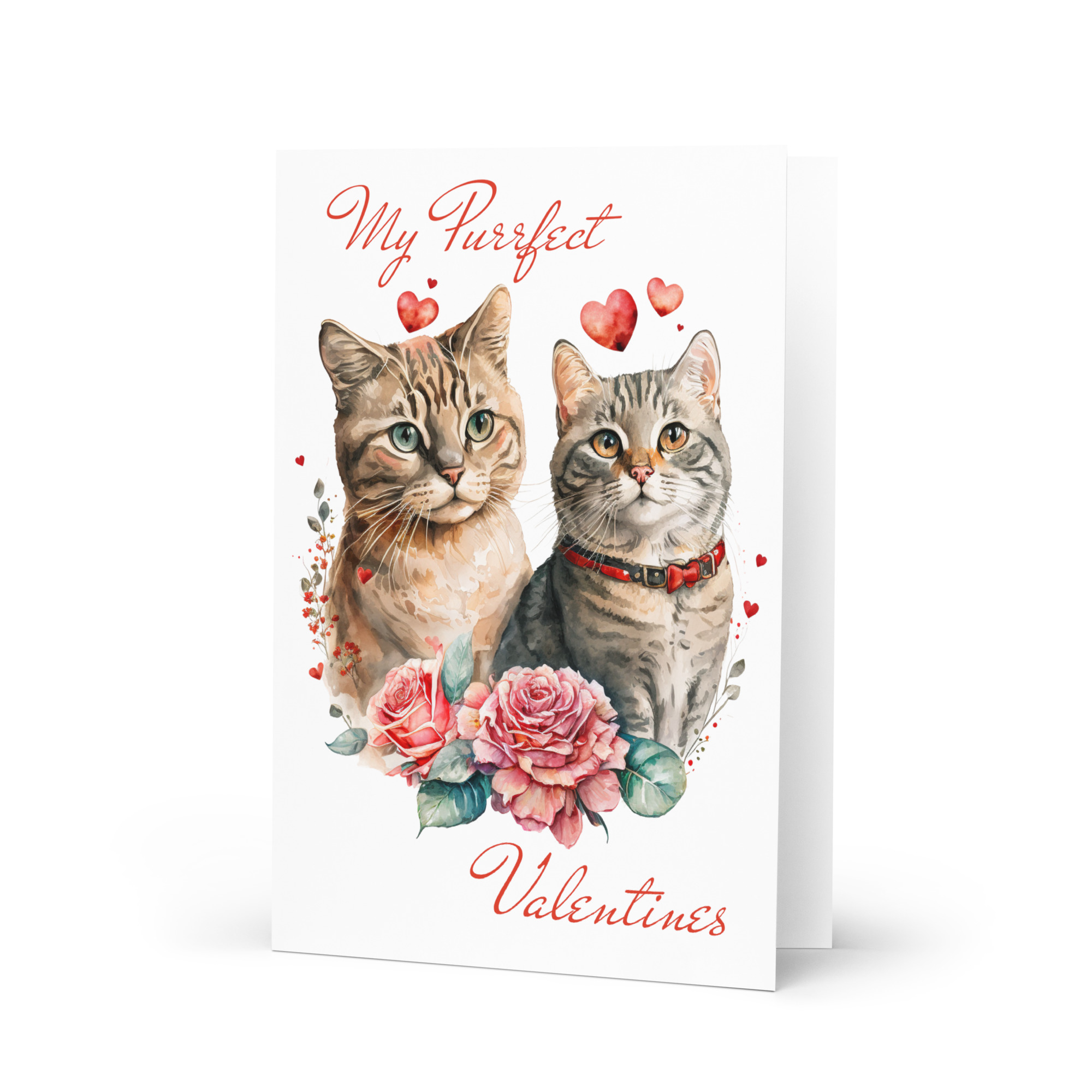 My Purrfect Valentine card