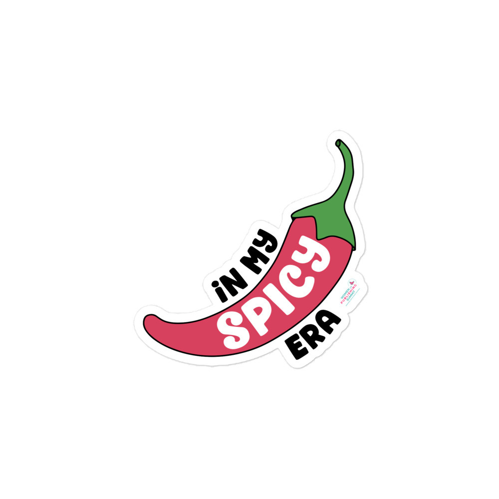 Spicy Author Sticker