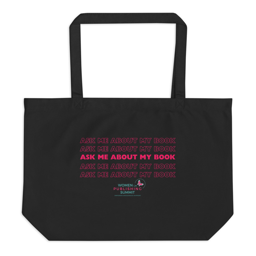 Ask Me About My Book Tote