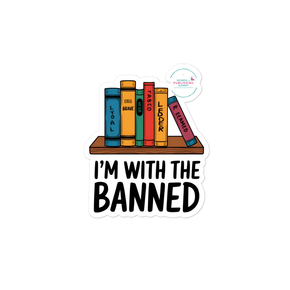 I'm With the Banned Sticker