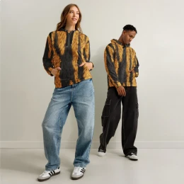 Tiger Cotton Hoodie (Unisex)