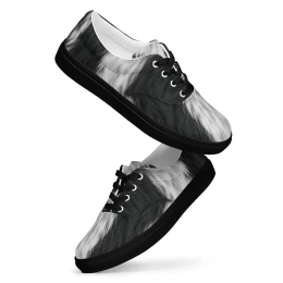 Zebra Men's Canvas Shoes