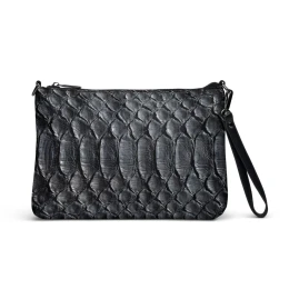 Black Snake Cross Bag