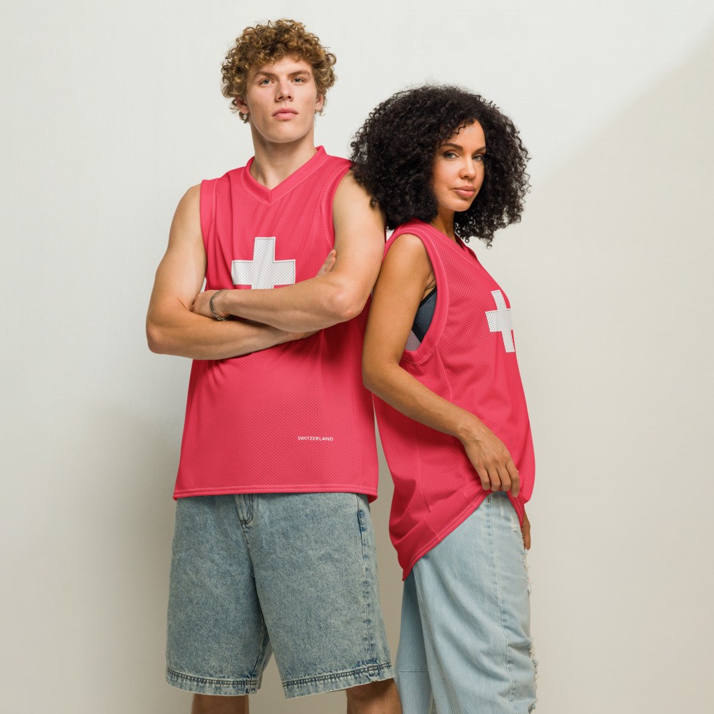 Switzerland Basketball Jersey
