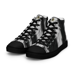 Zebra Ladie’s High Top Sneakers