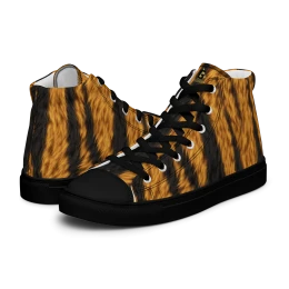 Tiger Ladie's High Top Sneakers