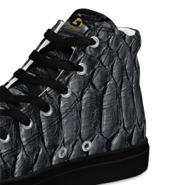 Black Snake Ladie's High Top Sneakers