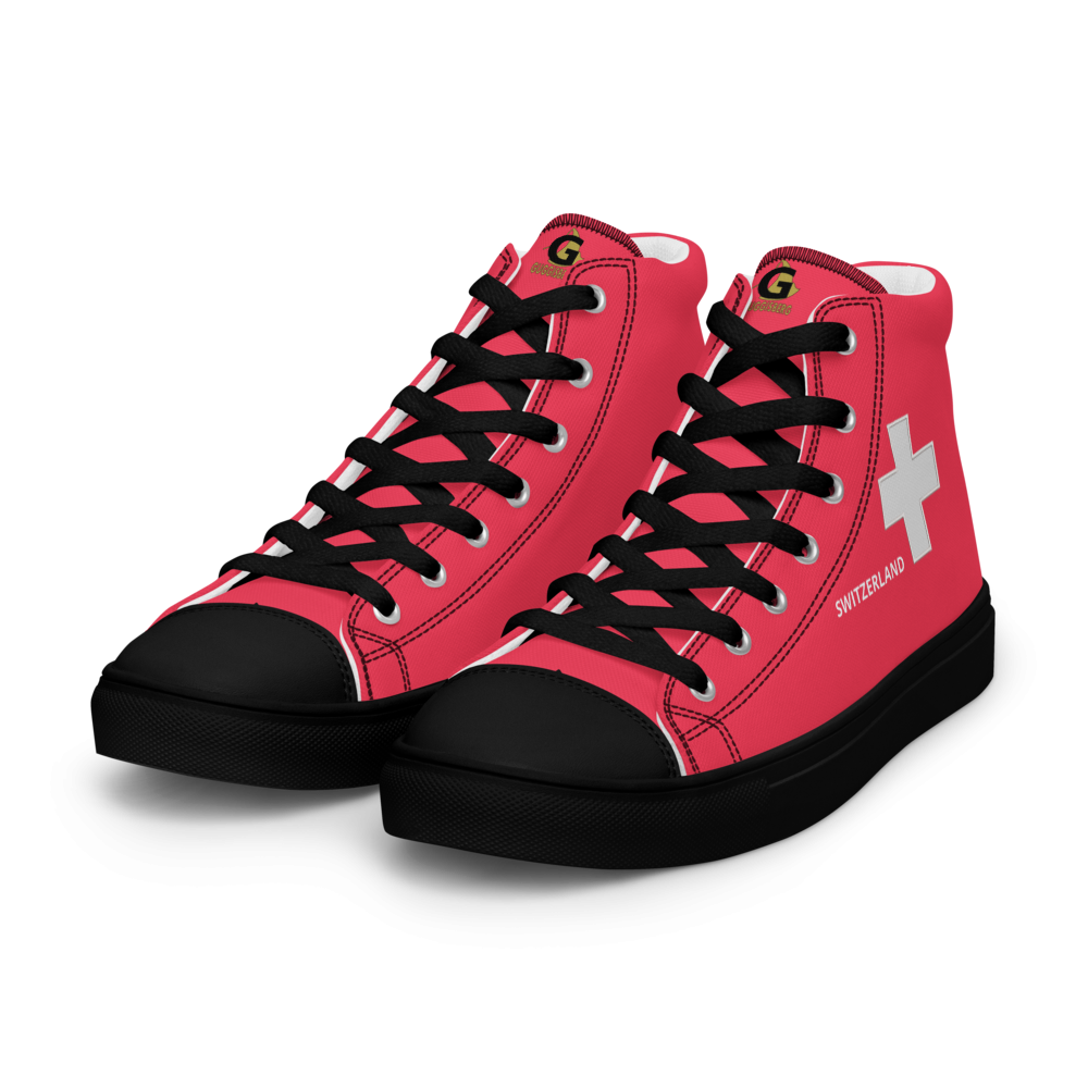 Switzerland Men’s High Top Sneakers