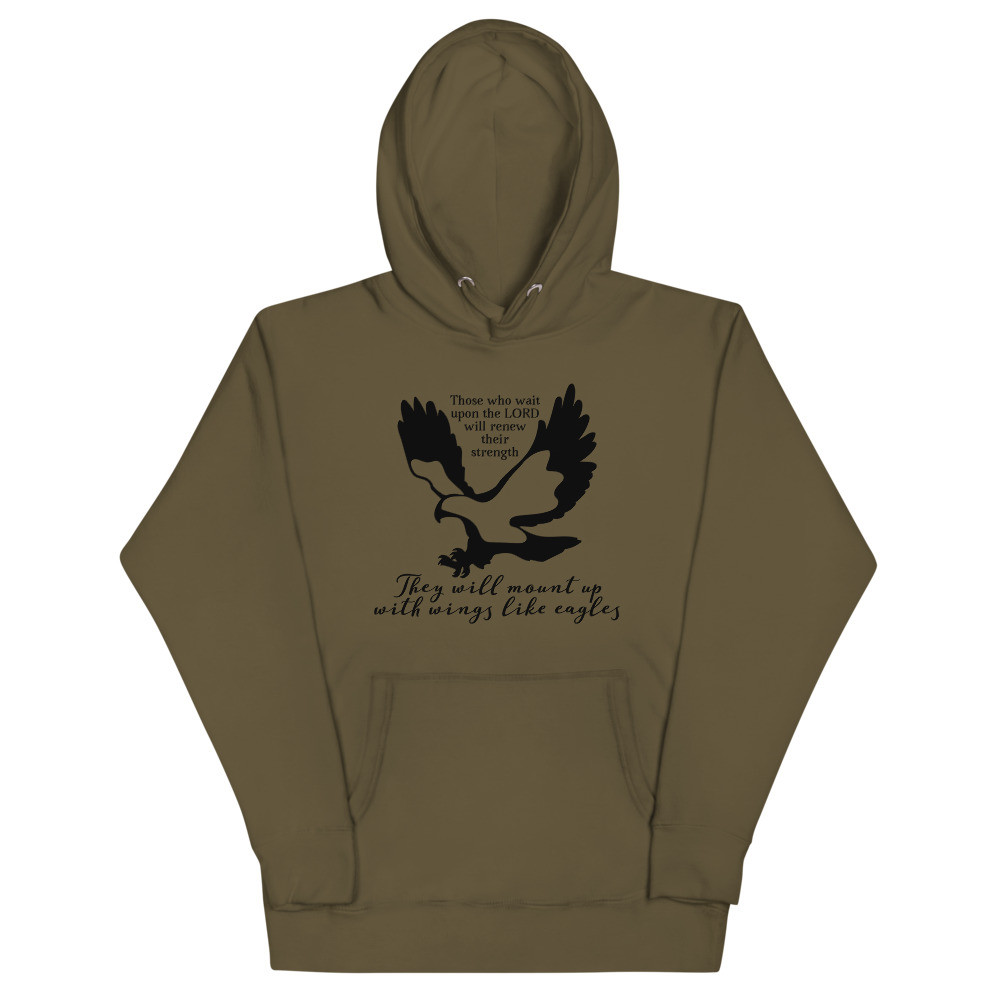 On Wings Like Eagles Unisex Hoodie