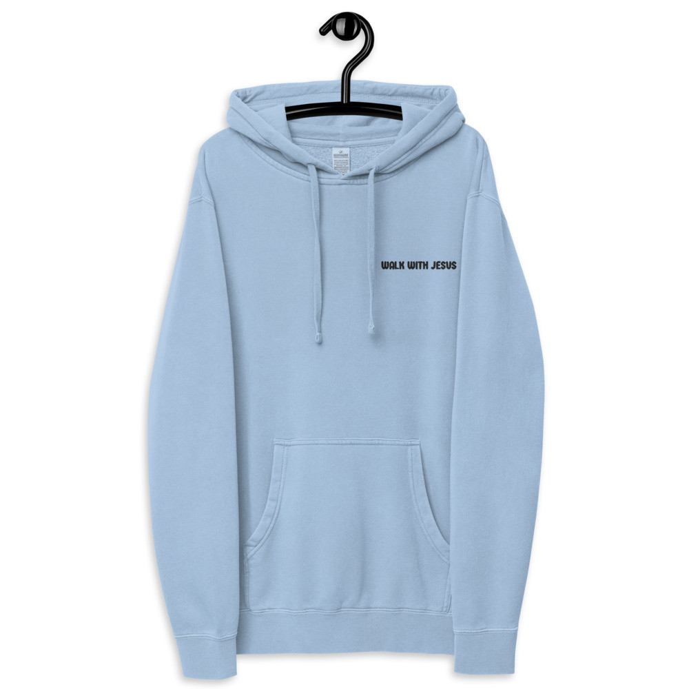Walk With Jesus Pigment-dyed Hoodie