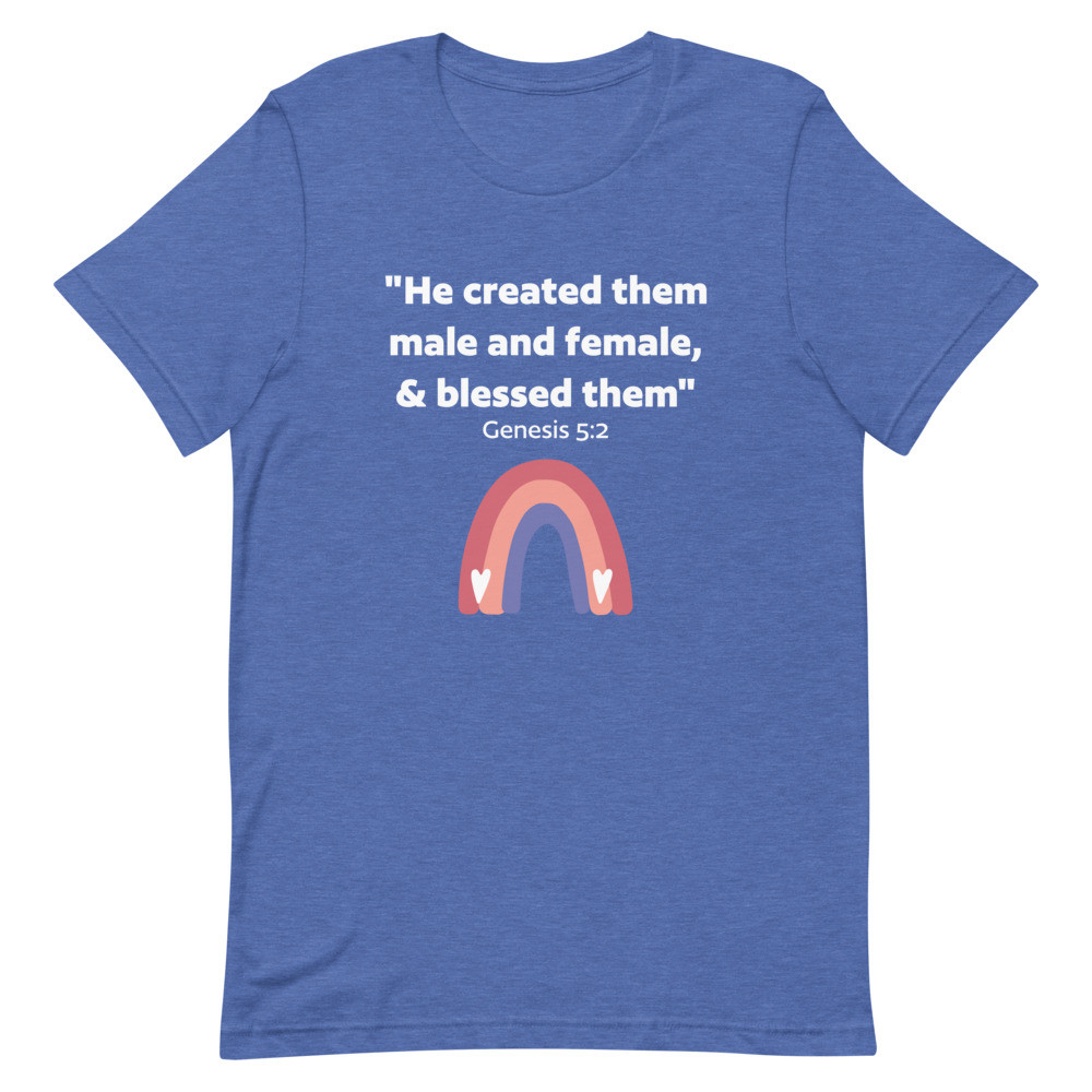 God Created Male & Female T-Shirt