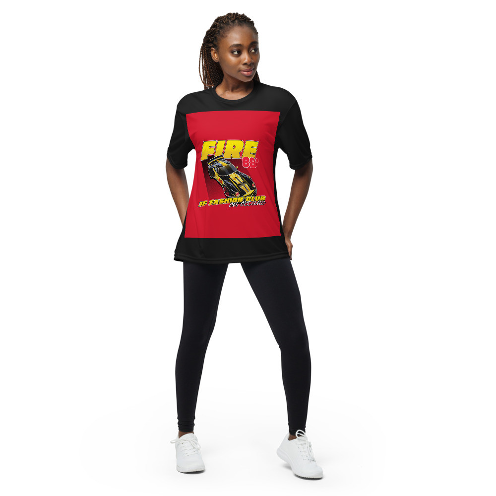 Unisex performance crew neck t-shirt