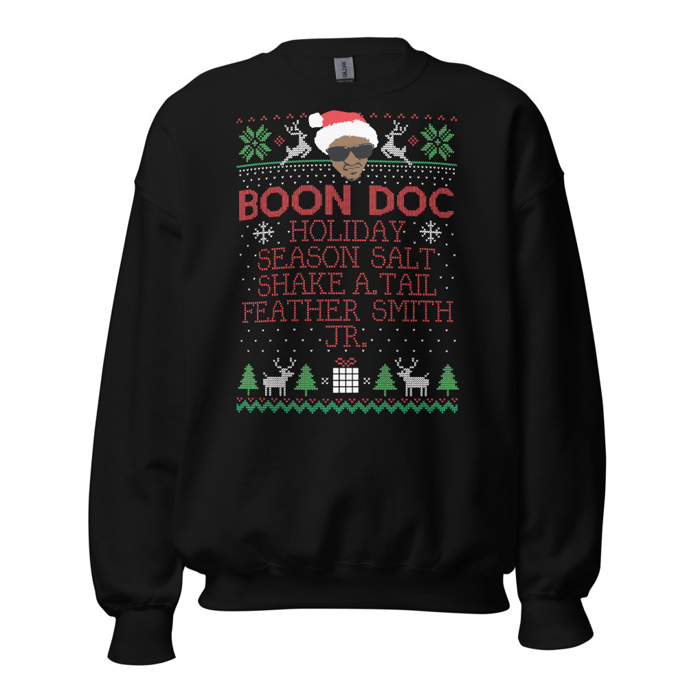 SANTA X BOON DOC HOLIDAY CREWNECK
