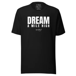 BM - DREAM A MILE HIGH TEE — Black/White