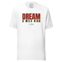BM - DREAM A MILE HIGH TEE — White/Red/Navy