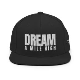 BM - DREAM A MILE HIGH CAP - Black/White