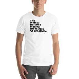 BOON TV - MOTHER NATURE TEE - White/Black
