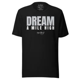 BM - DREAM A MILE HIGH TEE — Purple/Gray/White