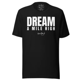 BM - DREAM A MILE HIGH TEE — Black/White