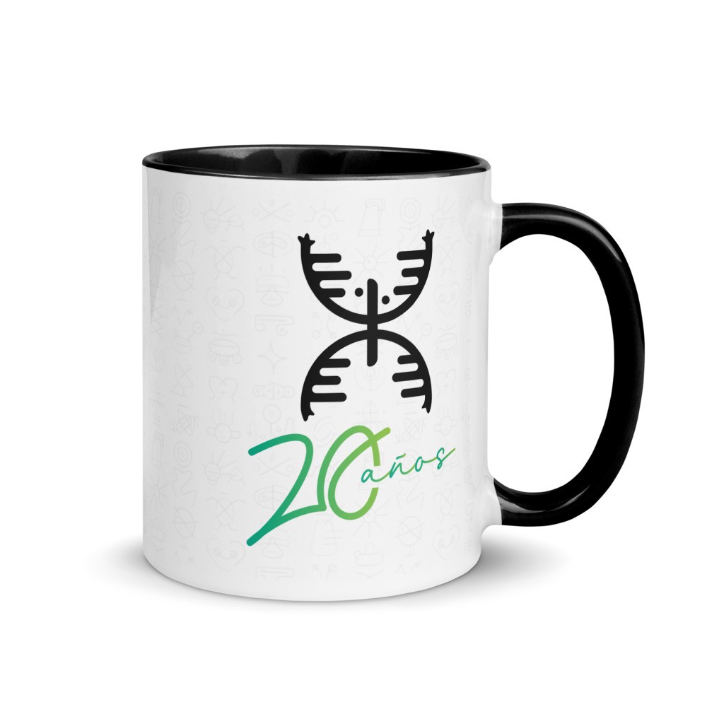 20 yrs Ciencia Boricua Mug- White/Black