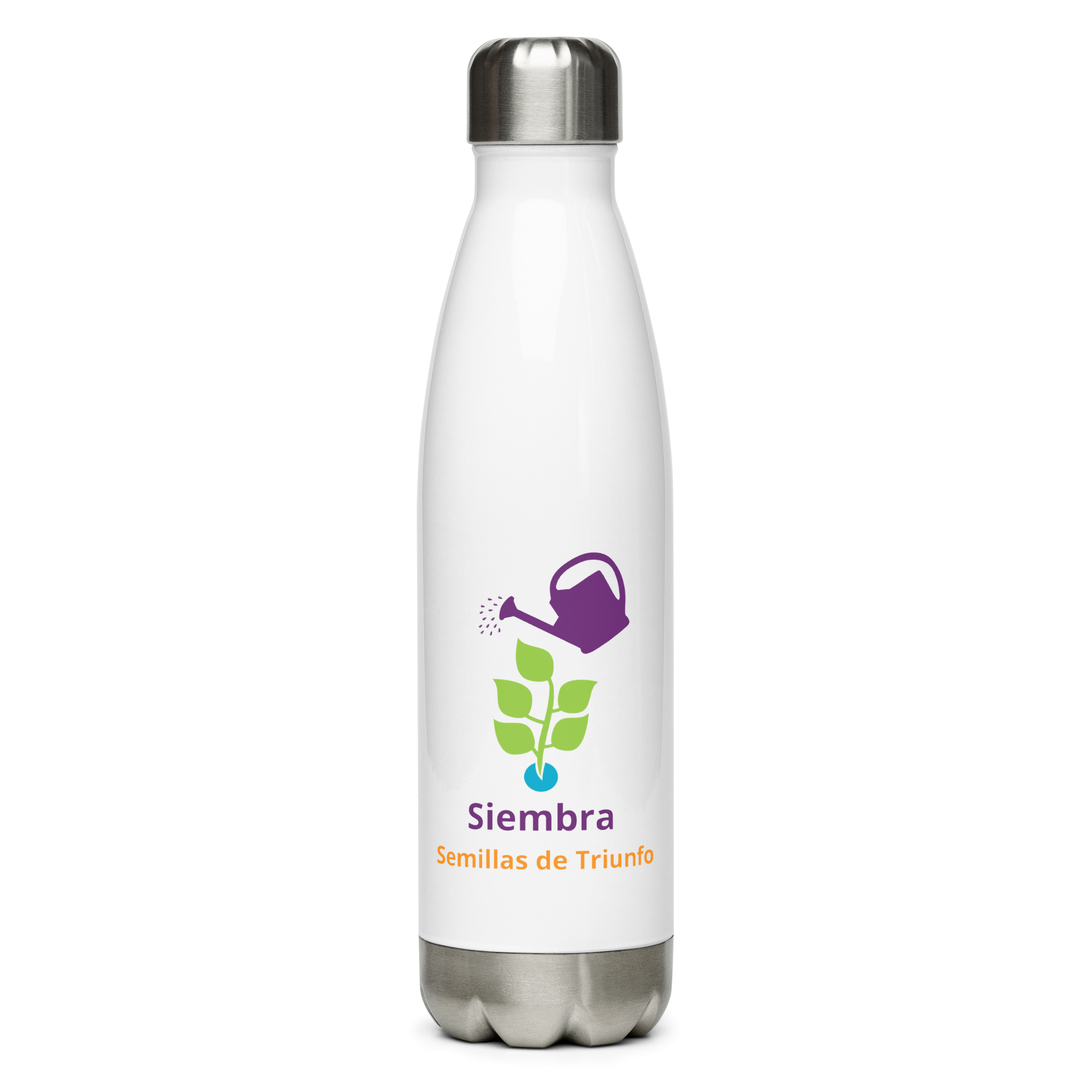 Siembra Semillas Stainless steel water bottle