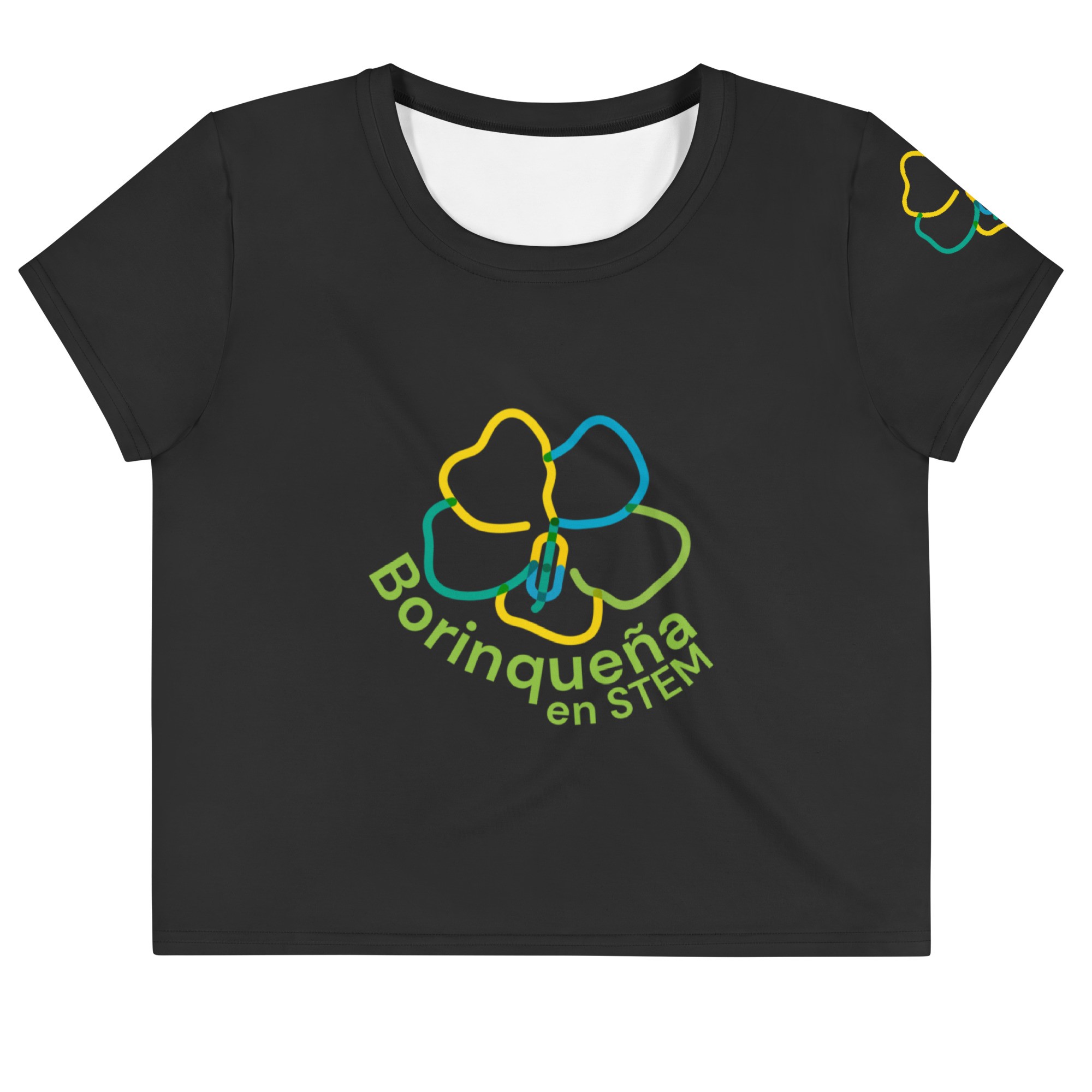 CienciaPR Petroglyphs Crop Tee