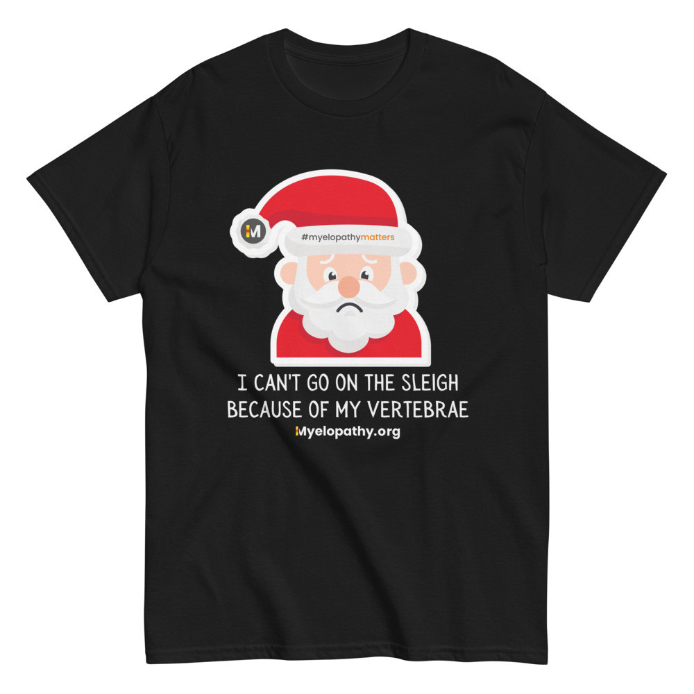 I can't go on my sleigh classic tee