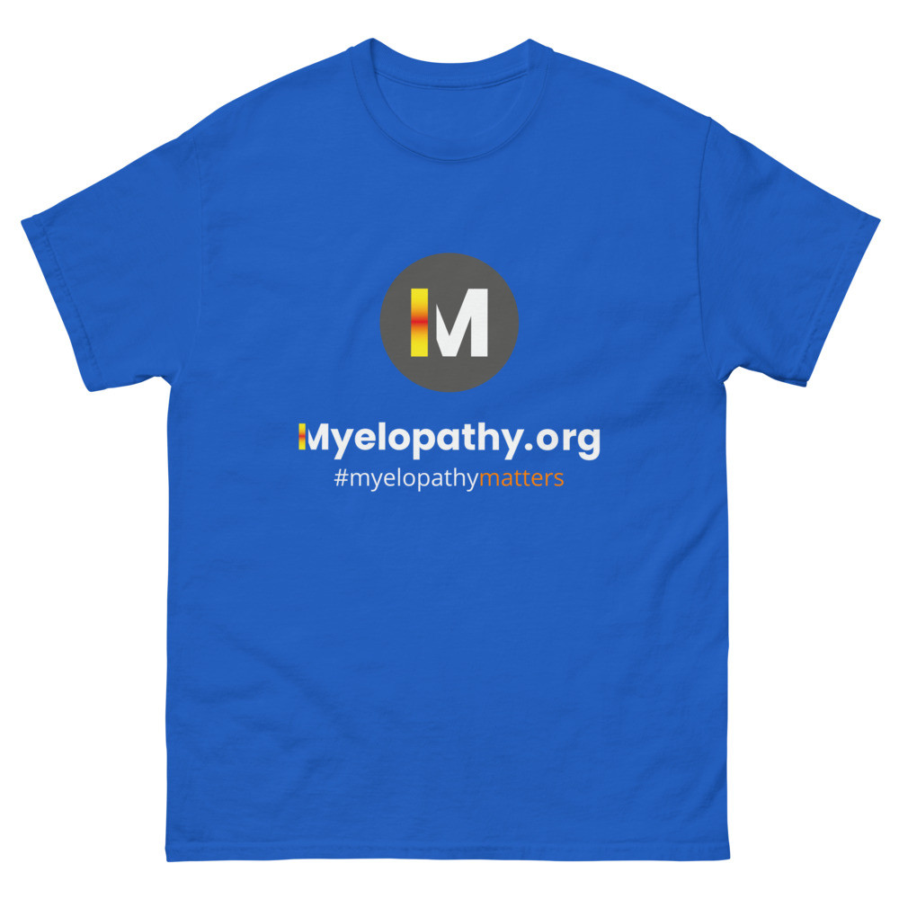 Myelopathy.org Round Logo classic tee