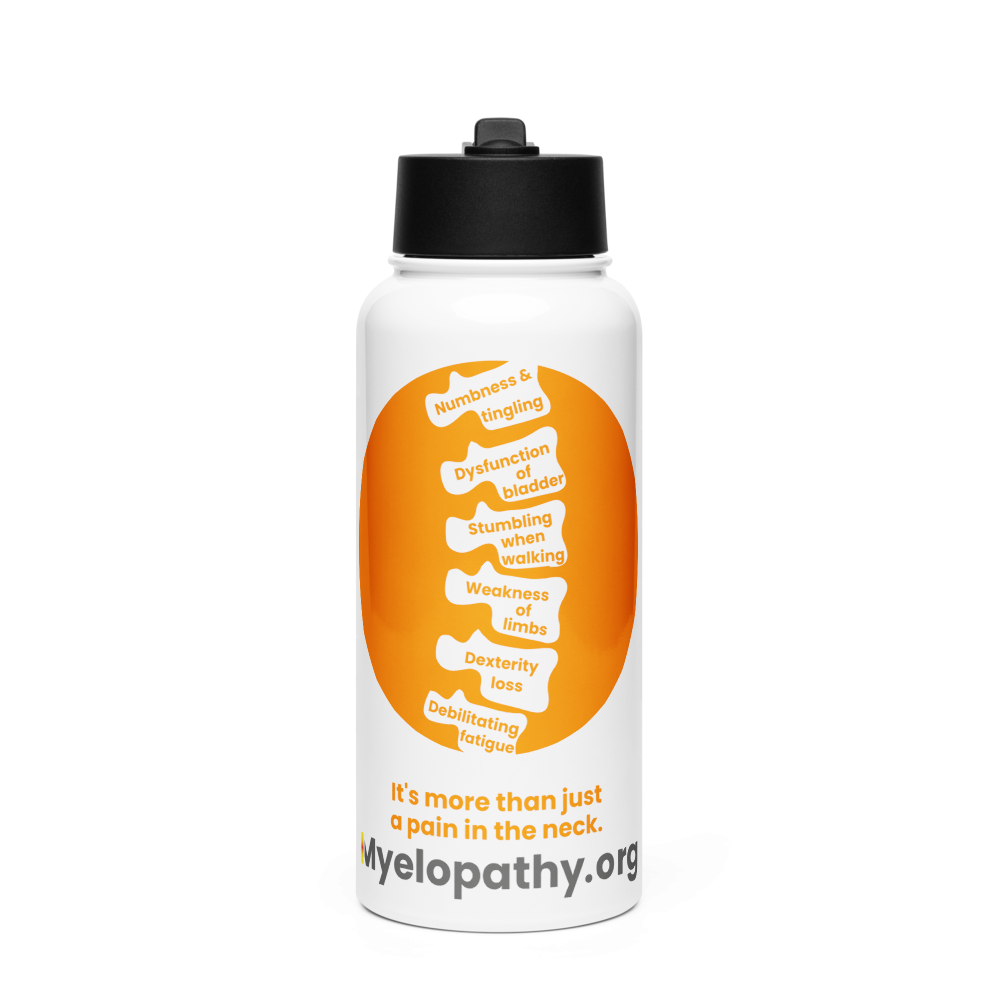More Than A Pain In The Neck Stainless Steel Water Bottle With A Straw Lid
