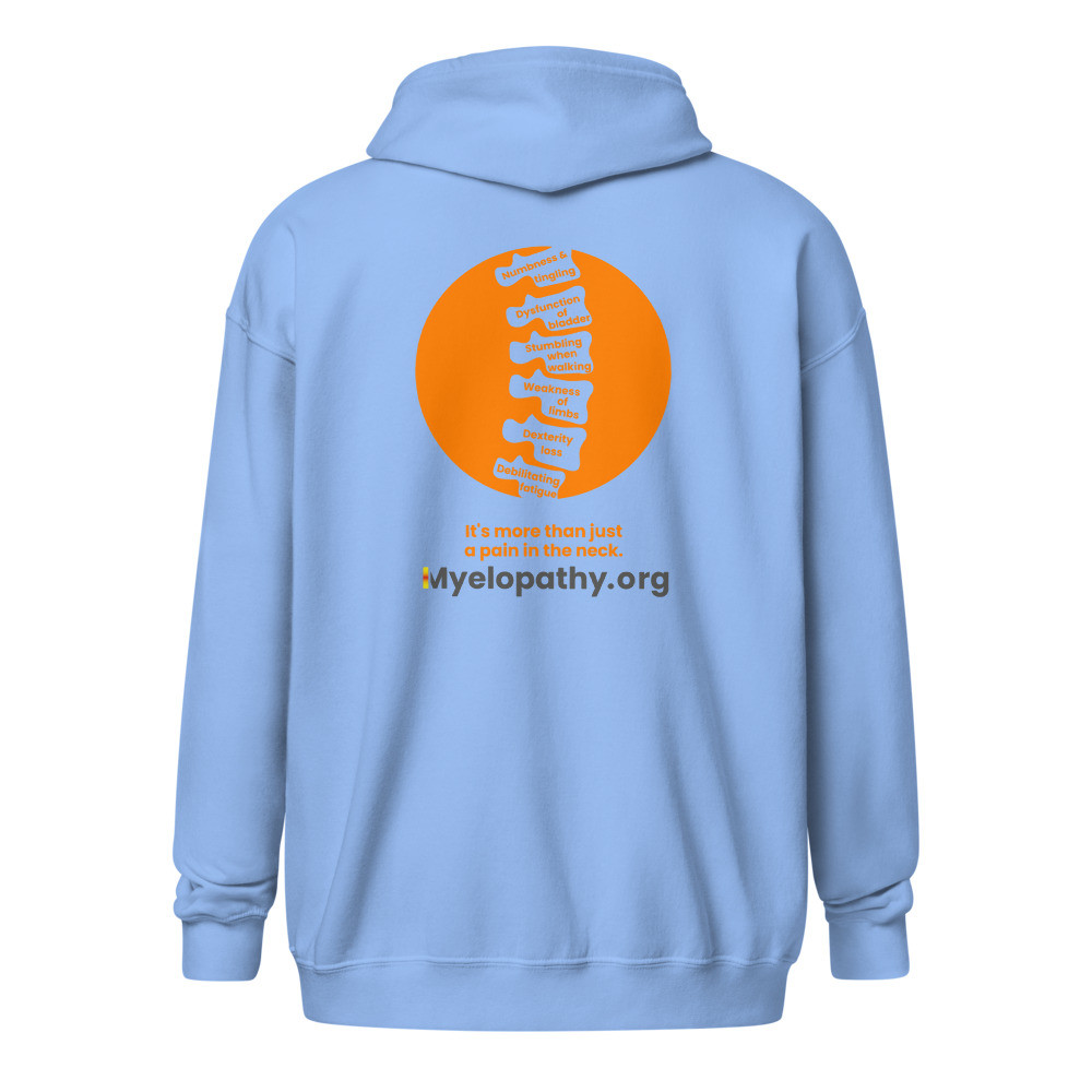 More Than A Pain In The Neck Unisex Heavy Blend Zip Hoodie