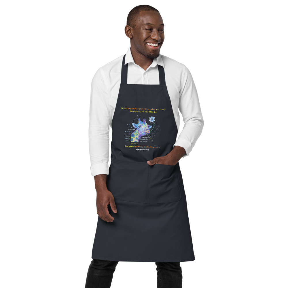 Giraffe DCM Matters Organic Cotton Apron