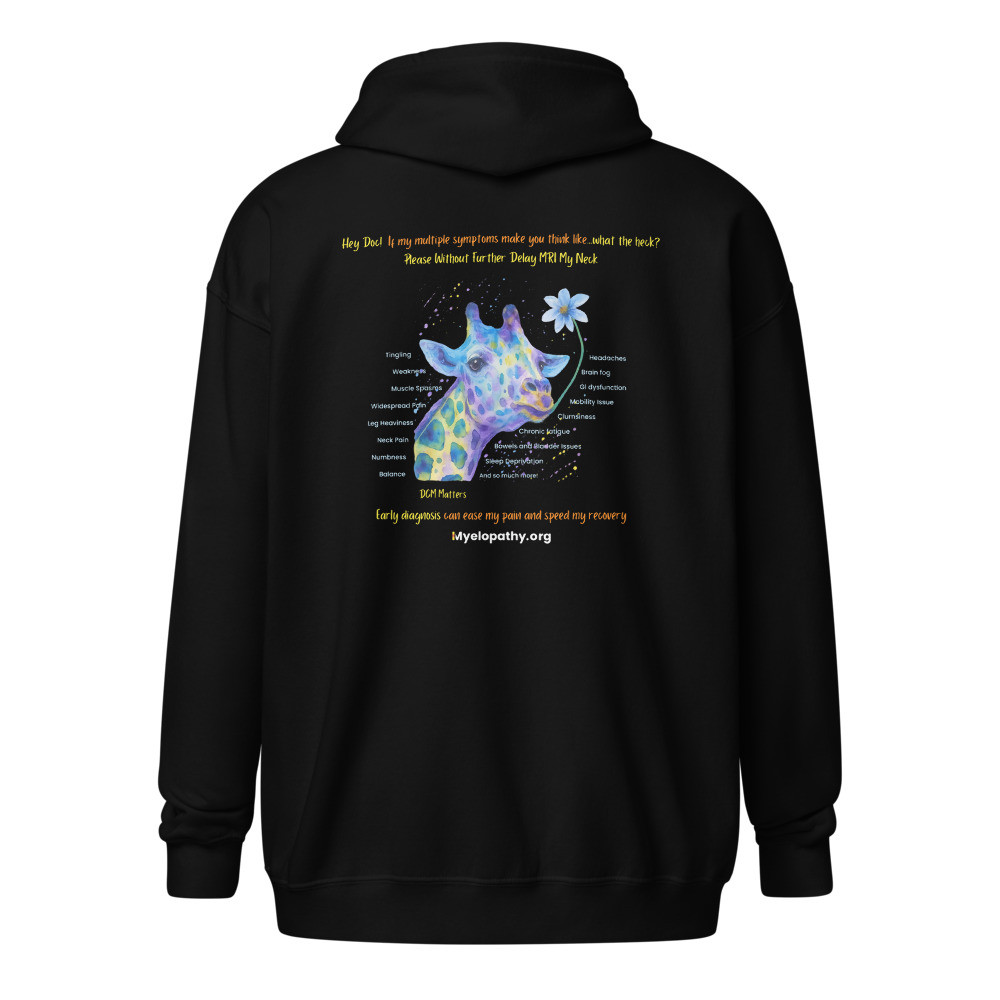Giraffe DCM Matters Unisex Heavy Blend Zip Hoodie