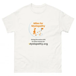 Miles For Myelopathy Unisex Classic Tee Light
