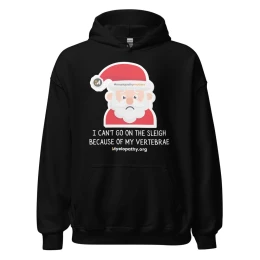 I Can't Go On My Sleigh Unisex Hoodie