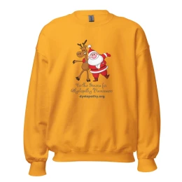 Tis the Season for Myelopathy Awareness Unisex Crew Neck Sweatshirt