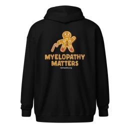 Gingerbread Myelopathy Matters Unisex Heavy Blend Zip Hoodie