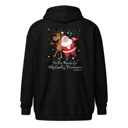 Tis the Season for Myelopathy Awareness Unisex Heavy Blend Zip Hoodie Dark