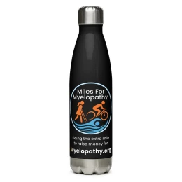 Miles For Myelopathy Stainless Steel Water Bottle