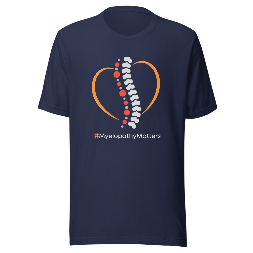 Myelopathy Matters Large Logo Short-Sleeve Unisex T-Shirt