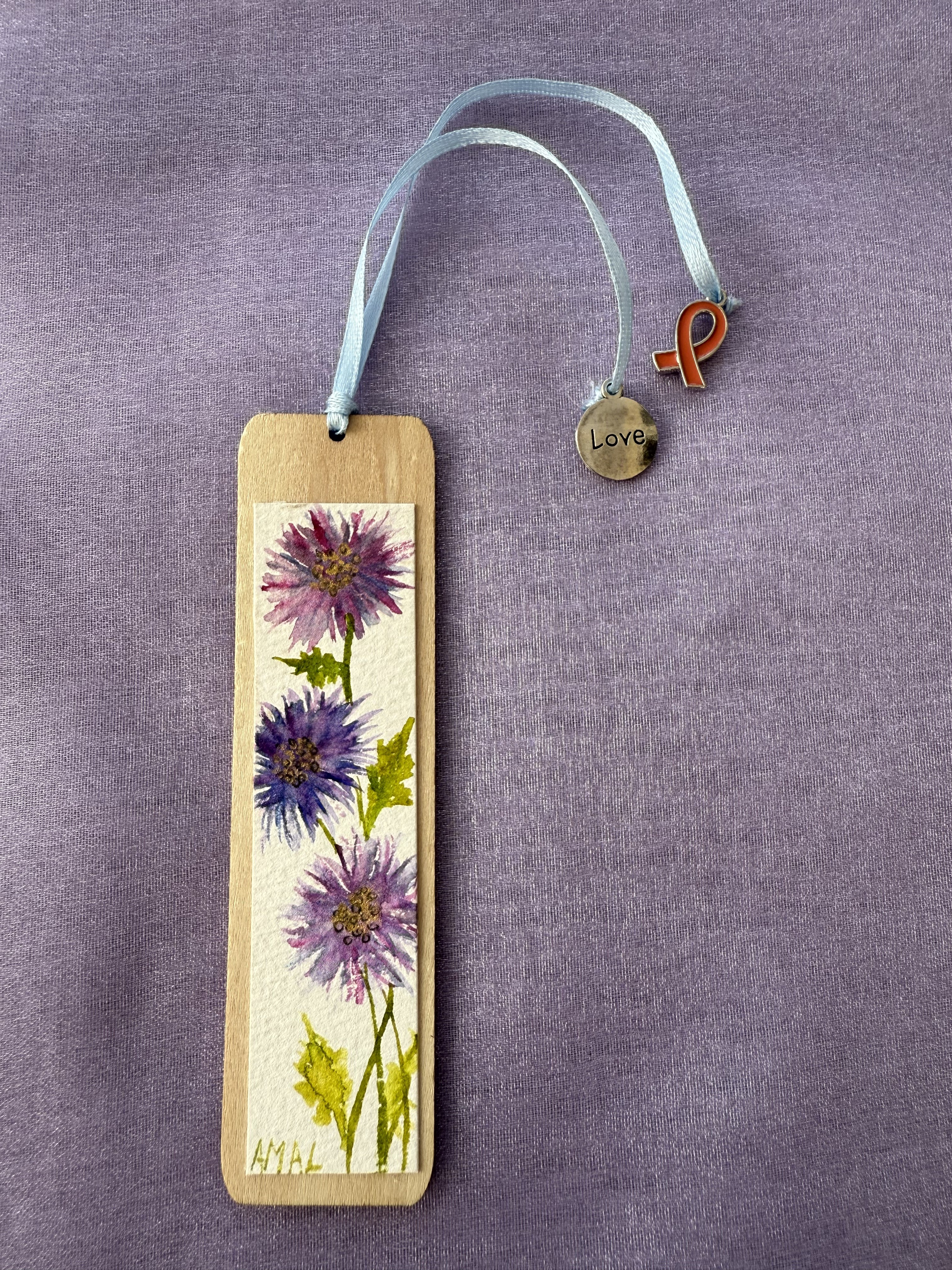 Bookmark With Original Hand Painted Watercolour Art