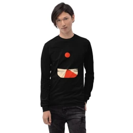 Moon landscape - Men’s Long Sleeve Shirt